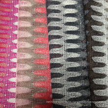 Fancy Yarn, Thick Needle Knitting, Warp Yarn-Dyed Jacquard Fabrics
